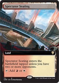 Spectator Seating (Extended Art) - Foil